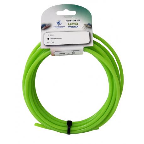 FILO UFO GREEN NYLON TONDO D 6MM BL 5M