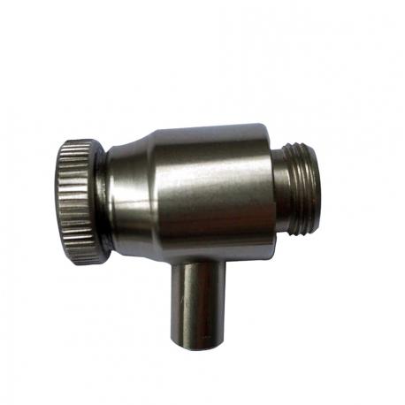 RUBINETTO INOX OLIO A VITE S/SALVAGOCCIA 1/2