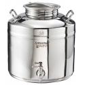 FUSTO INOX SALDATO OLIO SANSONE EUROPA 15L