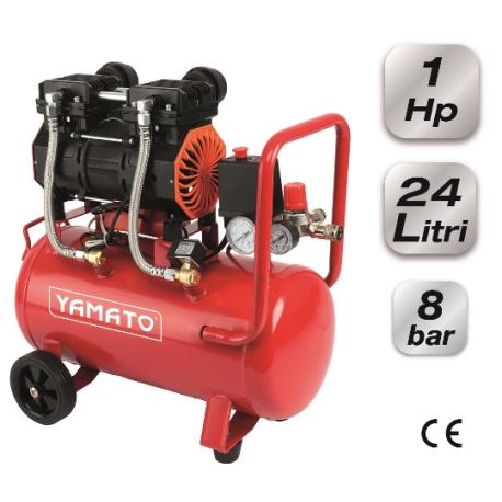 YAMATO E/COMPRES YAMATO OILLESS SILENZ 24LT 1HP