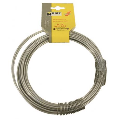 MAURER FILO FERRO ZINC MAURER N. 6 MM 1.2 MT25 N 6