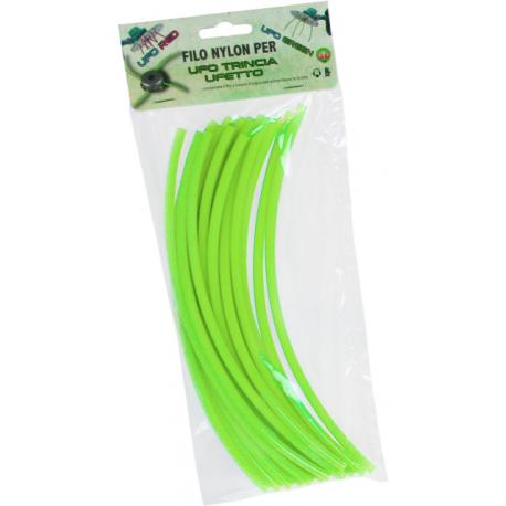 FILO UFO/UFETTO GREEN NYL TOND D6MMX23CM 20PZ