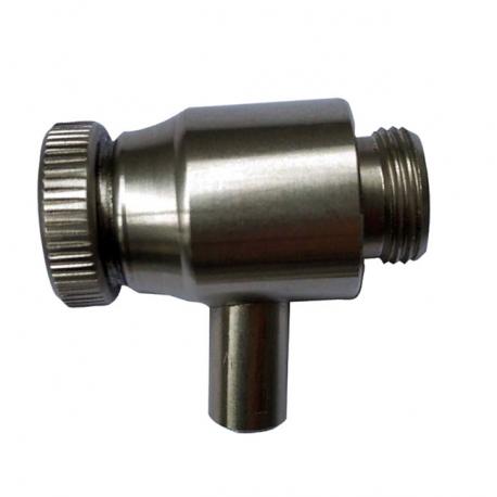 RUBINETTO INOX OLIO A VITE S/SALVAGOCCIA 1/2