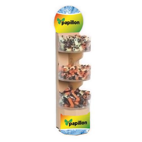 PAPILLON ESPOSITORE VUOTO RACC PAPILLON 40X39X150CM