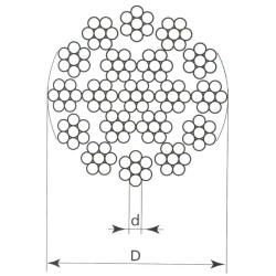 FUNE INOX AISI316-FILI133-ROT.100 D.6 ###