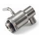 RUBINETTO INOX OLIO A LEVA C/SALVAGOCCIA 3/8