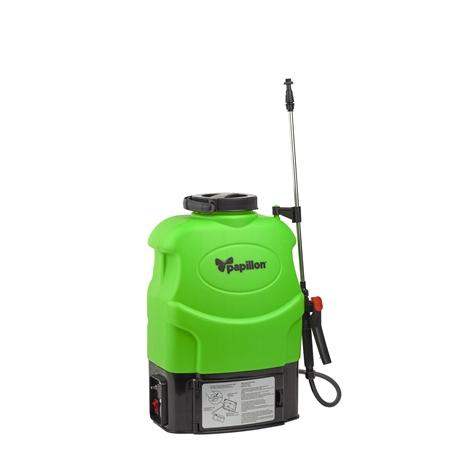 PAPILLON POMPA SPALLA LITIO R/ELETTR PAPIL 12V 8AH 16L