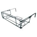 PORTAFIORIERA RETT REGOL FERRO NERA CM.40
