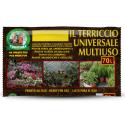 TONTARELLI SOTTOVASO QUADRO TULLIPAN MARRONE X VASO 20CM