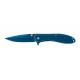 AUSONIA COLTELLO TASCA LAMA INOX MAN INOX BLU 17.5CM