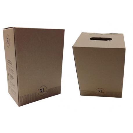 BOX CARTONE ANONIMO P/ENOLOGIA-OLEARIA 5L
