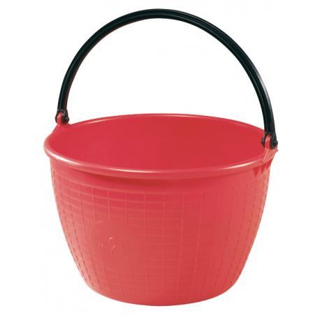 CESTO TONDO MANICO PLASTICA 16L