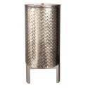 CONTENITORE INOX AISI304 PIANO 200L