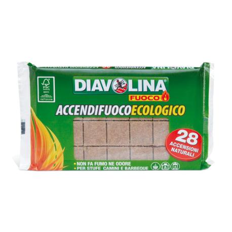 DIAVOLINA ACCENDIFUOCO ECOLOGICO 28 CUBI
