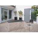 PAPILLON TORMALINA 2SED+TAV C/CUSC ACC-HDPE NERO SET
