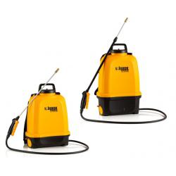 VOLPI POMPA SPALLA B/LITIO V BLACK VITA 16L