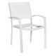 PAPILLON SEDIA ALL/TEXTILENE CHIANCA C/BRAC BIANCO