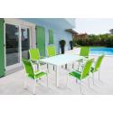PAPILLON SEDIA ALL/TEXTILENE CHIANCA C/BRAC BIANCO
