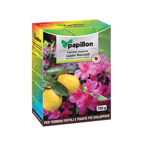 PAPILLON CONCIME ORGANICO LUPINI MACINATI 0,75KG