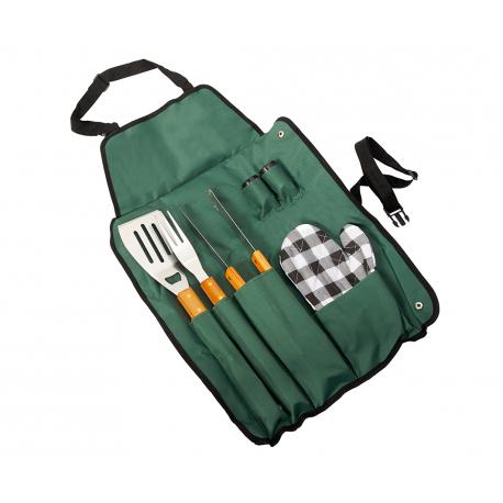 UTENSILI BARBECUE 3PZ FORCH+PINZ+PALETTA