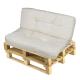 PAPILLON CUSCINO IMBOT X PALLET SCHIENALE 120X40X15CM