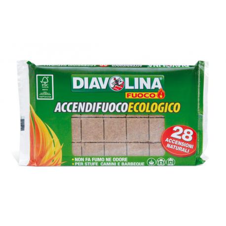 DIAVOLINA ACCENDIFUOCO ECOLOGICO 28 CUBI