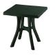TAVOLO NILO RESINA 79X79XH72 VERDE