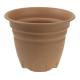 TONTARELLI VASO TONDO TULLIPAN GRIGIO 40CM