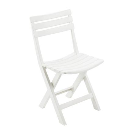 SEDIA SIMILWOOD PIEGHEVOLE BIRKI BIANCA