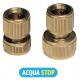 PAPILLON RACCORDO OTTONE RAPIDO ACQUASTOP 1/2