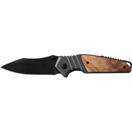 AUSONIA COLTELLO TASCA LAMA INOX MANICO INOX 20CM