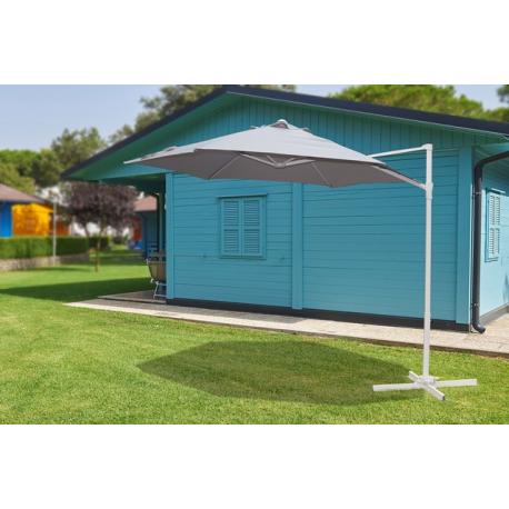 PAPILLON OMBRELL TONDO GALDANA C/PULSANTE C/BASE 2,7M