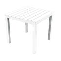 TAVOLO SIMILWOOD BALI 78X78XH72 BIANCO