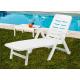 SEDIA SIMILWOOD PIEGHEVOLE BIRKI BIANCA