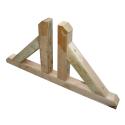 PAPILLON PIEDINO DOPPIO SOSTEGNO X PANNELLI LEGNO