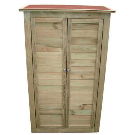 PAPILLON ARMADIETTO LEGNO 3 MENSOLE 98X45XH163CM