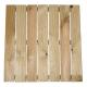 PAPILLON PEDANA ZIGRINATA LEGNO 50X50X3,2CM