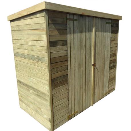 PAPILLON ARMADIO LEGNO DA ESTERNO 2 ANTE 225X119X193CM