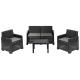 SALOTTO SIMILRATTAN ISEO DIV+2POLT+TAV ANTRAC