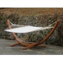 PAPILLON AMACA COT AVORIO B/LEGNO MOLARA 120KG 200X120