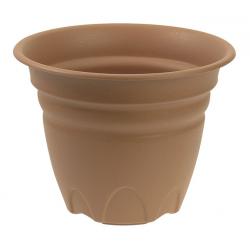 TONTARELLI VASO TONDO TULLIPAN GRIGIO 40CM