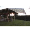 PAPILLON GAZEBO MINORCA MURO ACC-TELO BEIGE 3X4X2-2.5M