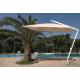 PAPILLON OMBRELLONE QUAD SBRAC ALU ALICANTE 3X3M