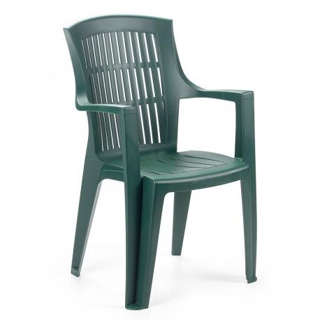 SEDIA RESINA ARPA SCHIEN ALTO IMPILAB VERDE