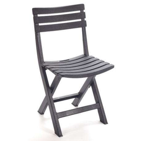 SEDIA SIMILWOOD PIEGHEVOLE BIRKI ANTRACITE