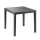 TAVOLO SIMILRATTAN KING 79X79XH72 ANTRACITE
