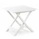 TAVOLO TEVERE PIEGHEVOLE 79X72XH70 BIANCO