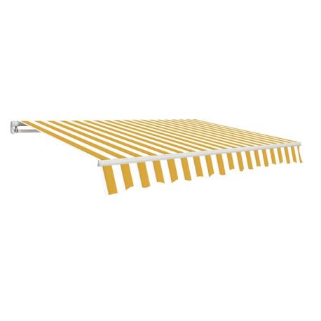 PAPILLON TENDA SOLE CADUTA BIANCO/ARANCIO 2,50X2,50M