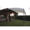 PAPILLON GAZEBO MINORCA MURO ACC-TELO BEIGE 3X4X2-2.5M