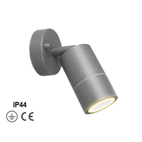 PAPILLON FARETTO GU10 PARETE GIARDINO GRIGIO IP44